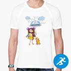 Мужская спортивная футболка