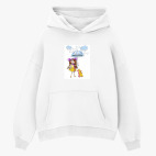 Толстовка худи оверсайз