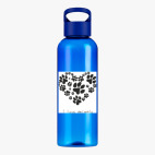 Прозрачная спортивная бутылка