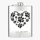 Фляжка стальная