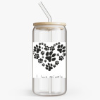 Банка с бамбуковой крышкой