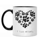 Кружка двухцветная