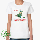 Женская футболка органик