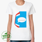 Женская футболка органик