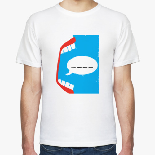 Футболка с принтом Scream