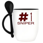 Кружка с ложкой