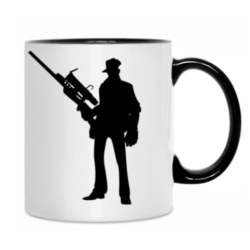 Кружка с принтом '#1 sniper'