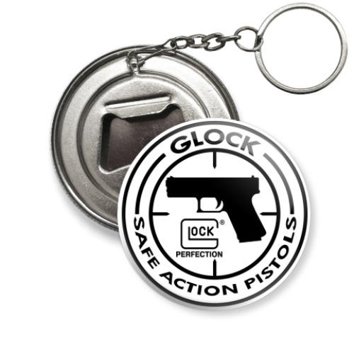 Брелок-открывашка glock