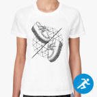 Женская спортивная футболка