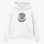 Толстовка худи оверсайз