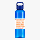 Прозрачная спортивная бутылка