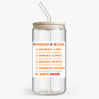 Банка с бамбуковой крышкой