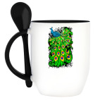 Кружка с ложкой