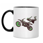 Кружка двухцветная