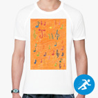 Мужская спортивная футболка