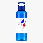 Прозрачная спортивная бутылка