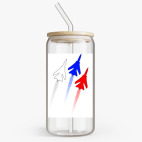 Банка с бамбуковой крышкой