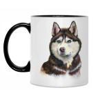 Кружка двухцветная