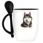 Кружка с ложкой