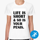 Женская спортивная футболка