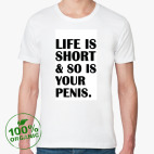 Мужская футболка органик