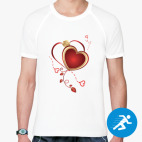 Мужская спортивная футболка