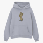 Толстовка худи оверсайз