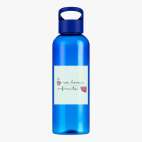 Прозрачная спортивная бутылка