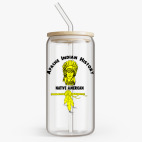 Банка с бамбуковой крышкой