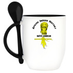 Кружка с ложкой