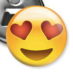 Emoji Смайл: Влюбленный