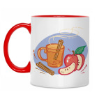 Двухцветная кружка Глинтвейн