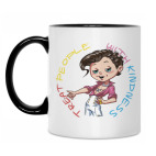 Кружка двухцветная