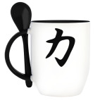 Кружка с ложкой