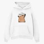 Толстовка худи оверсайз