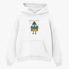 Толстовка худи оверсайз