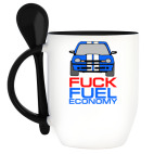 Кружка с ложкой