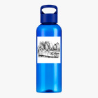 Прозрачная спортивная бутылка