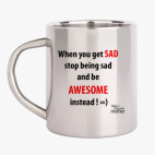 Кружка металлическая