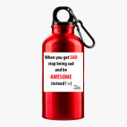 Металлическая бутылка 400 мл UV-DTF