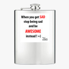 Фляжка стальная