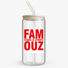 Банка с бамбуковой крышкой