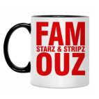 Кружка двухцветная