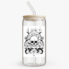 Банка с бамбуковой крышкой