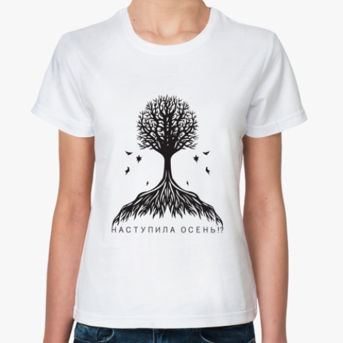 Классическая футболка Осеннее
