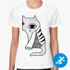 Женская спортивная футболка