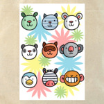 Animals Холщовая сумка