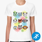 Женская спортивная футболка