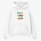 Толстовка худи оверсайз