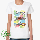 Женская футболка органик